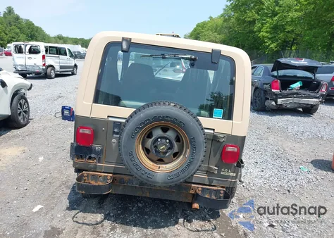 1991 Jeep Wrangler / Yj Sahara z USA, uszkodzony, nr VIN 2J4FY49S2MJ151926